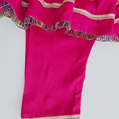 Frock Traditional Pakistan Indian Style Girls Design Dress | Afghan Suit Girls Shalwar Kameez Pakistani Kids Ethnic Wear